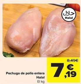 Pechuga de pollo entera