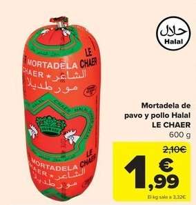 Pavo - Mortadela De  Y Pollo Halal