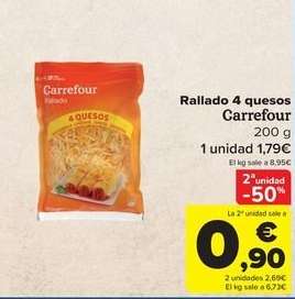 Carrefour - Rallado 4 Quesos