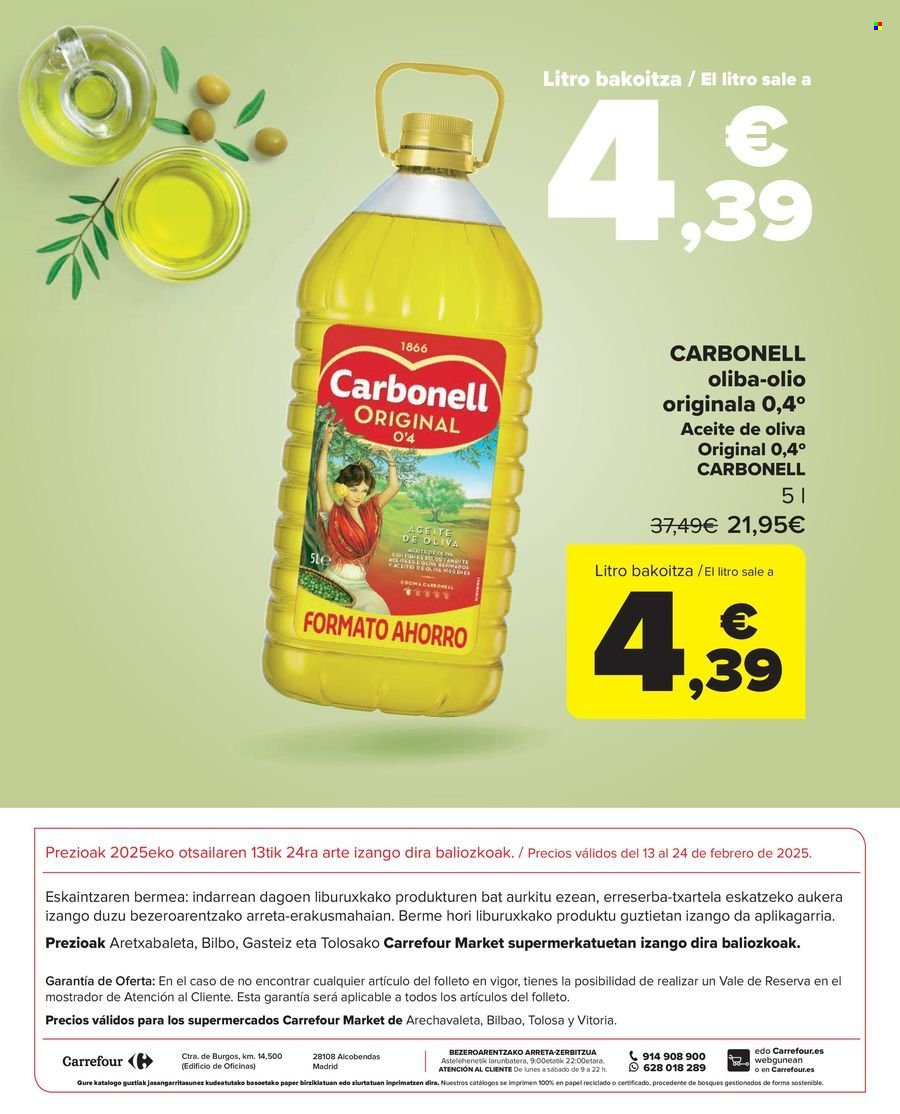 Folleto Carrefour - 13/02/25 - 24/02/25. Página 1