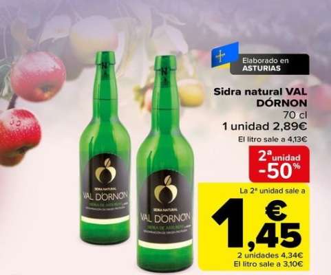 Sidra Natural Val