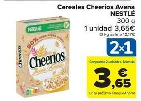 Nestlé  - Cereales  Cheerios Avena