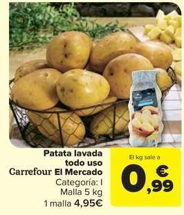 Carrefour - Patata Lavada Todo Uso