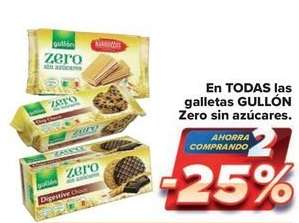 Gullón - Las galletas Zero sin azucares