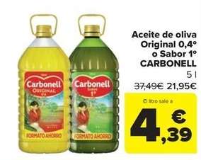 Carbonell - Aceite De Oliva  Original 0,4º O Sabor 1º