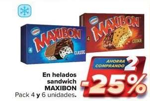 Maxibon - En Helados Sándwich