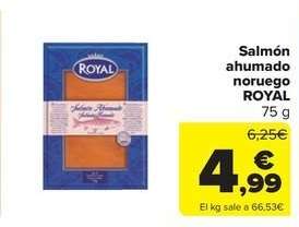 Royal - Salmón ahumado noruego