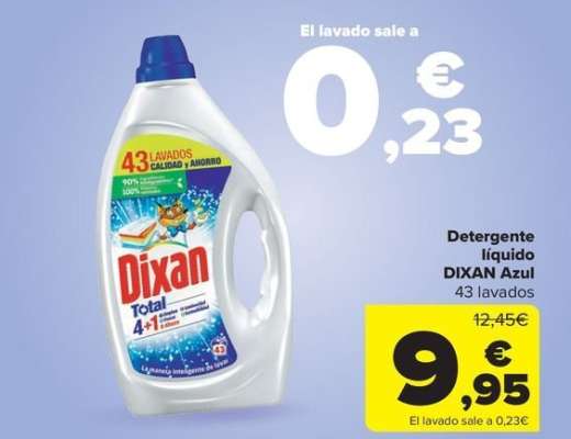 Dixan - Detergente Líquido Azul