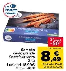 Carrefour - Gambon Crudo Grande  Extra