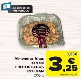 Almendras Fritas Con Sal