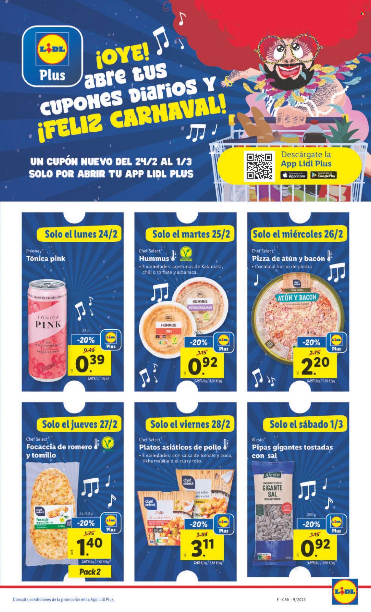 Folleto Lidl - 24/02/25 - 02/03/25. Página 1