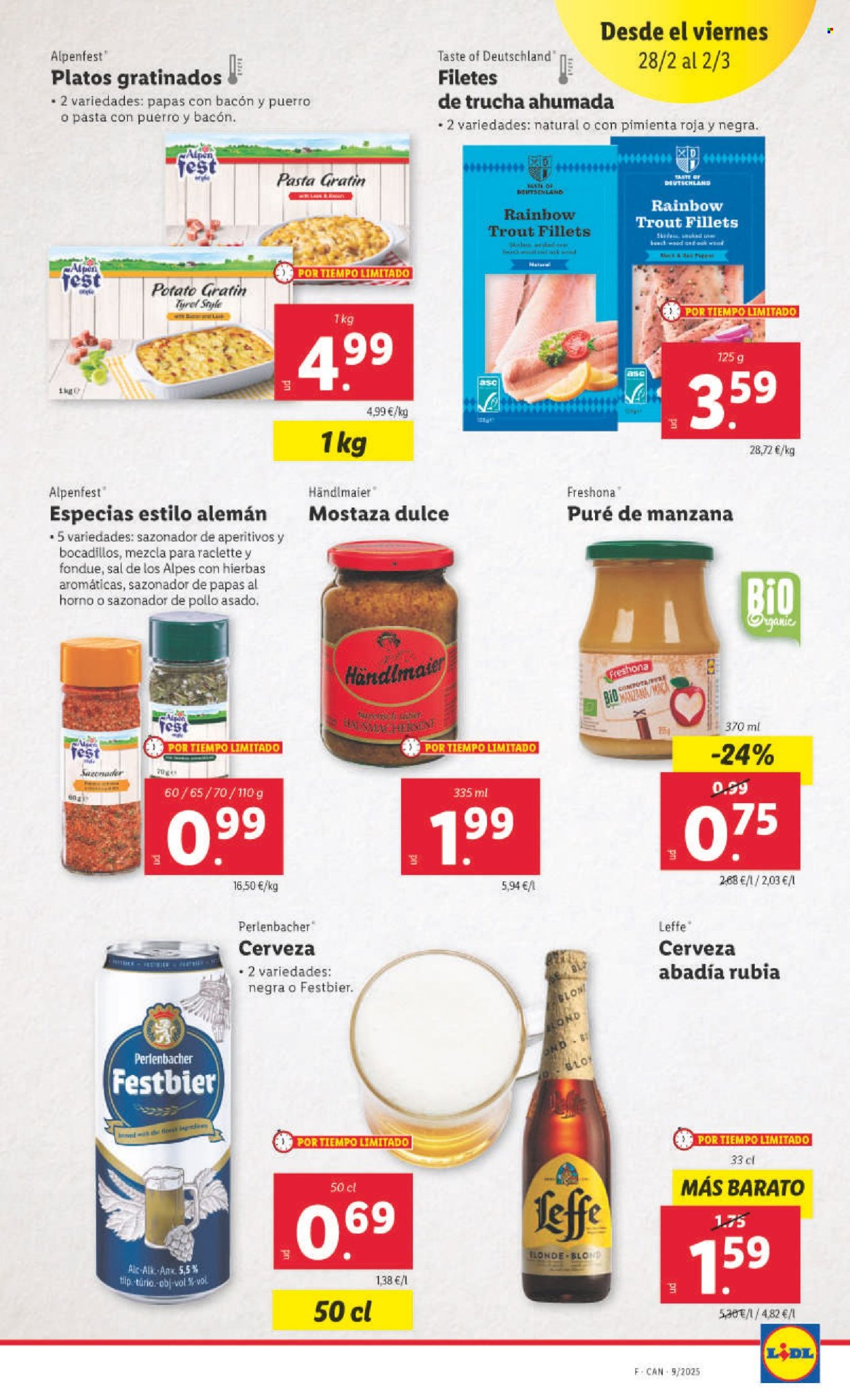 Folleto Lidl - 24/02/25 - 02/03/25. Página 1