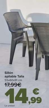 Sillon  Apilable Talia