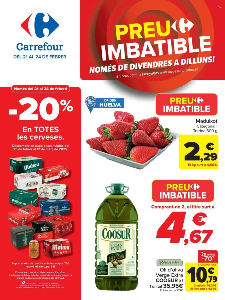 Folleto Carrefour - 21/02/25 - 24/02/25. Página 1