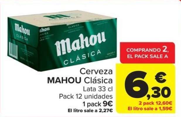 Mahou - Cerveza Clásica