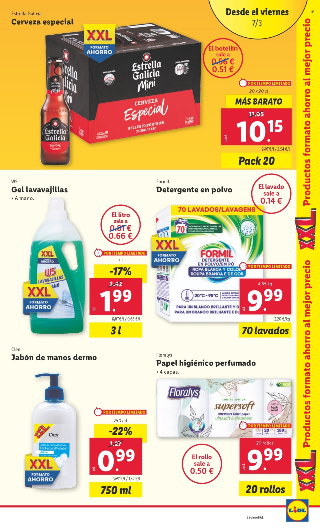 Folleto Lidl - 03/03/25 - 09/03/25. Página 1