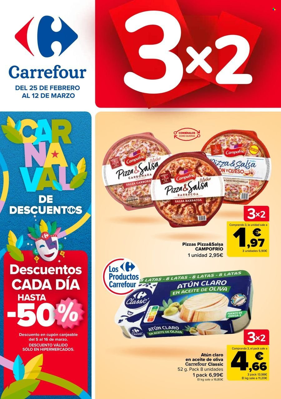 Folleto Carrefour - 25/02/25 - 12/03/25. Página 1