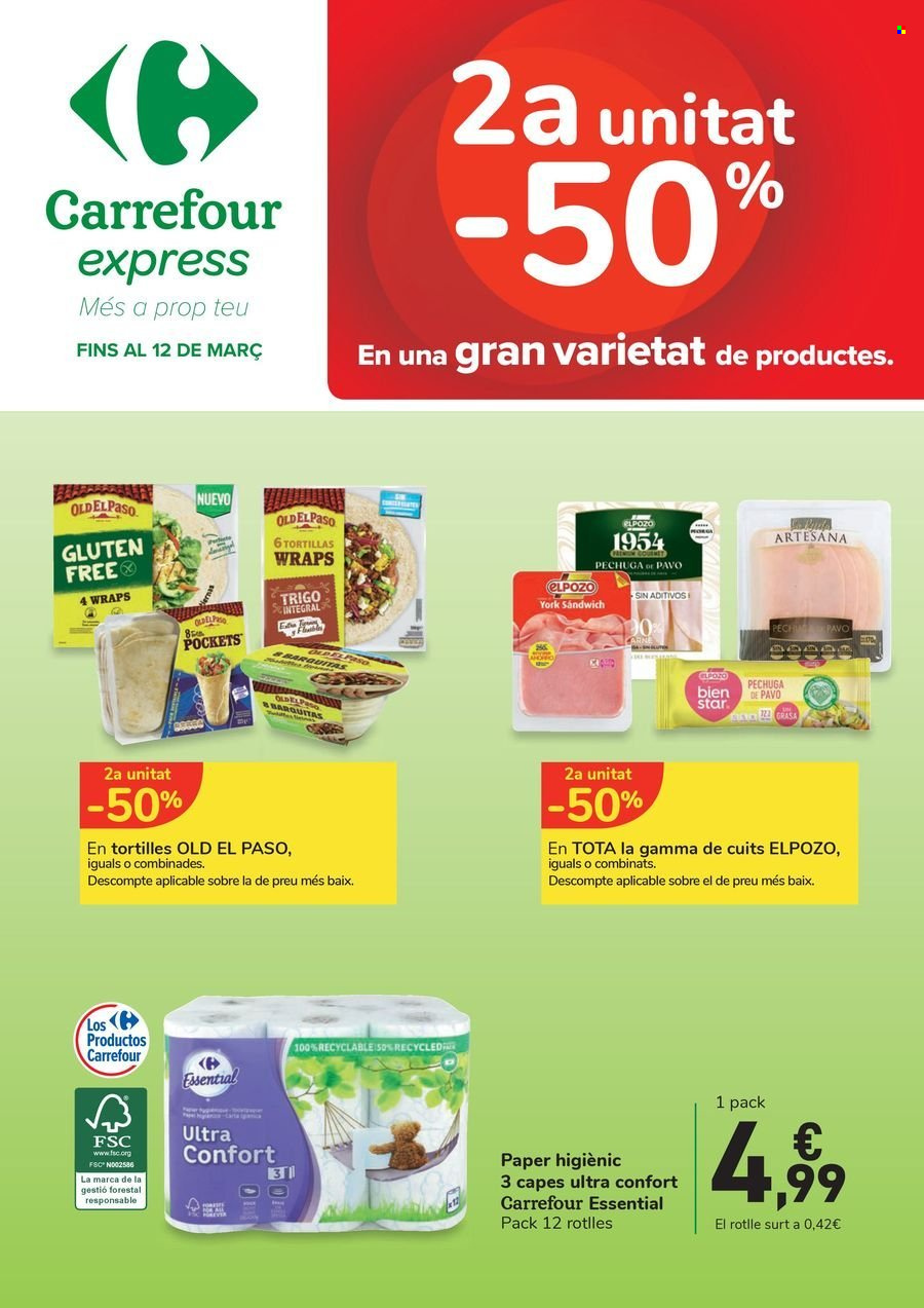 Folleto Carrefour - 25/02/25 - 12/03/25. Página 1