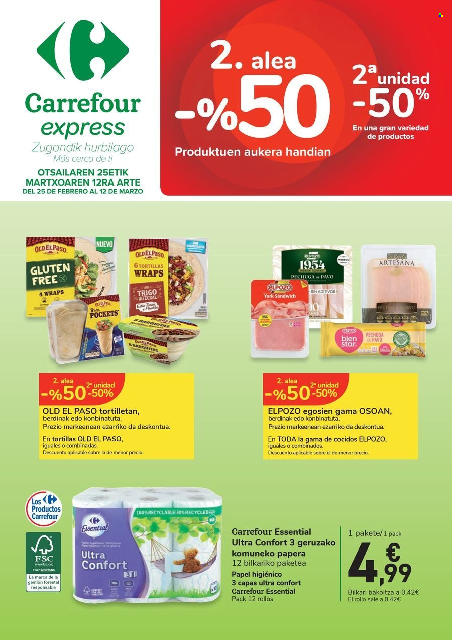 Folleto Carrefour - 25/02/25 - 12/03/25. Página 1