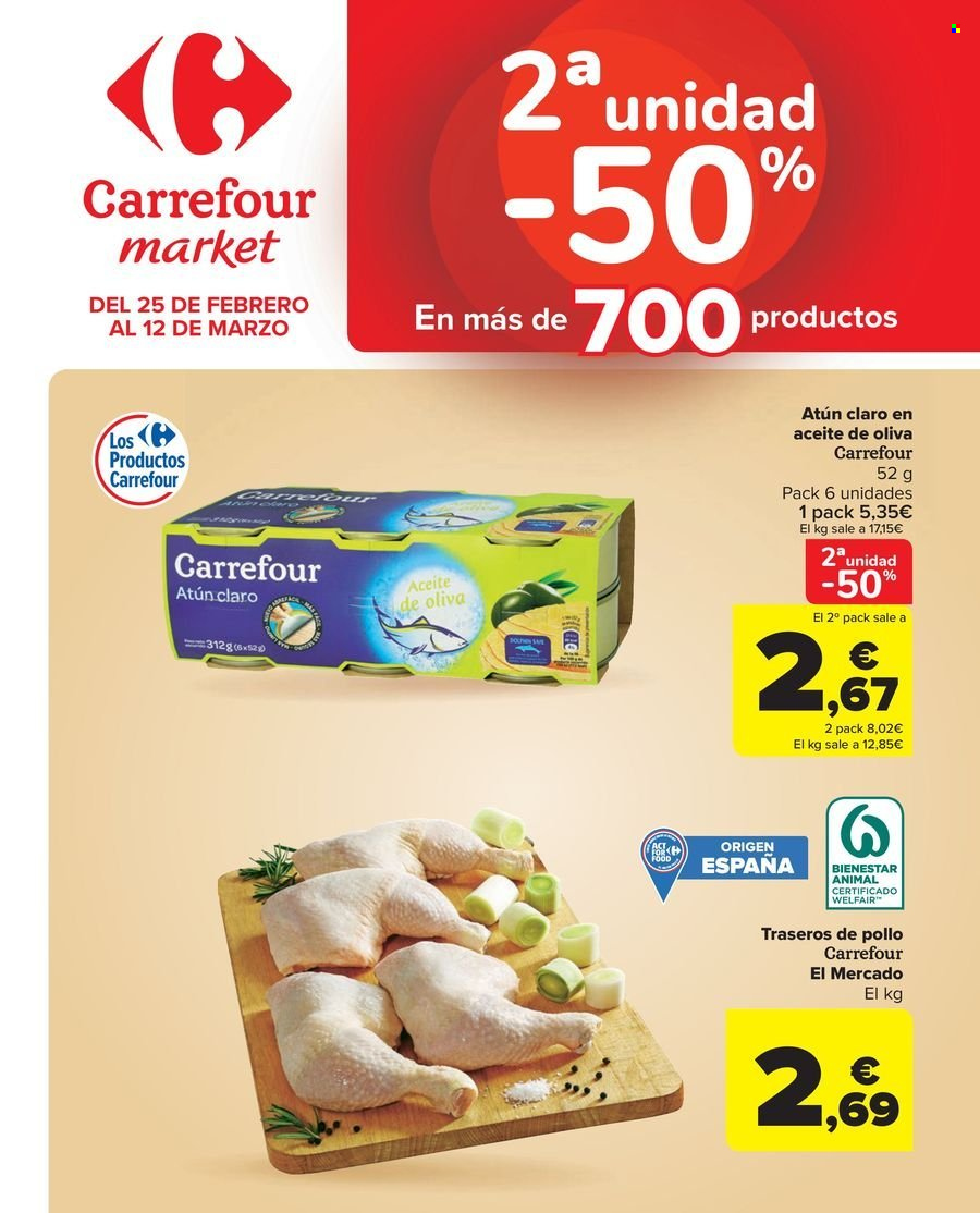 Folleto Carrefour - 25/02/25 - 12/03/25. Página 1