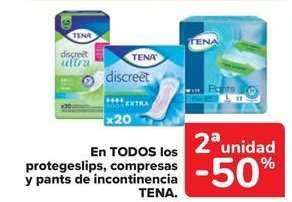 Tena - En Todos Los Protegeslip, Compresas Y Pants De Incontinencia