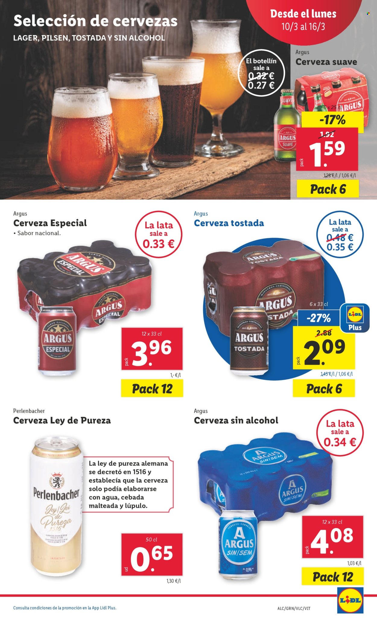 Folleto Lidl - 10/03/25 - 16/03/25. Página 1