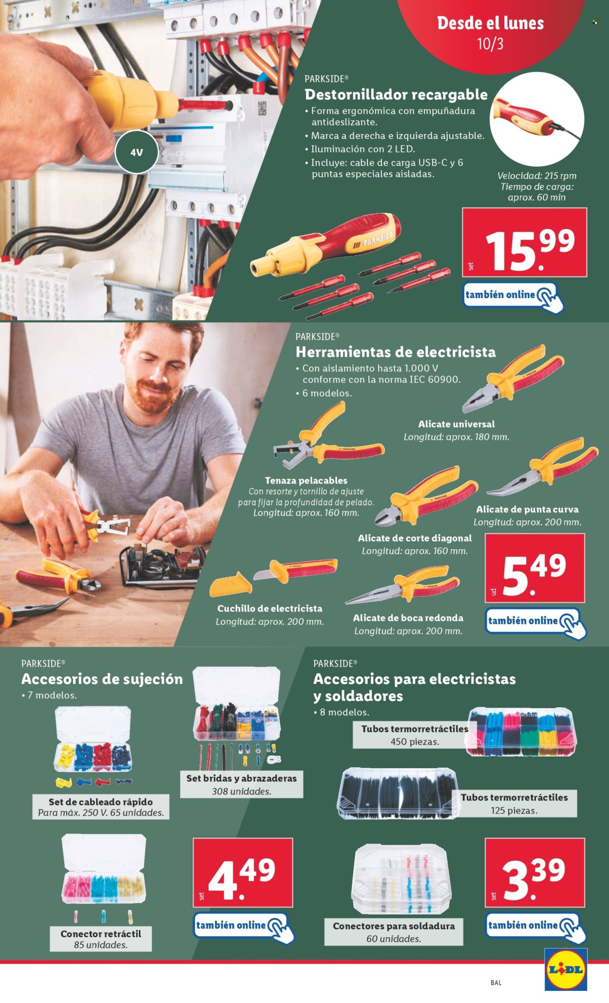 Folleto Lidl - 10/03/25 - 16/03/25. Página 1