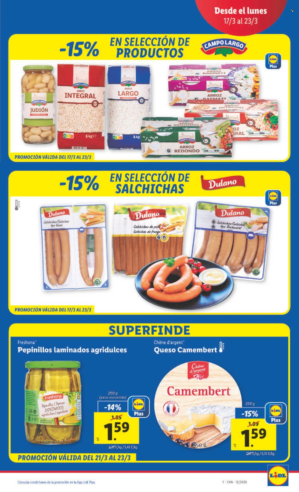 Folleto Lidl - 17/03/25 - 23/03/25. Página 1