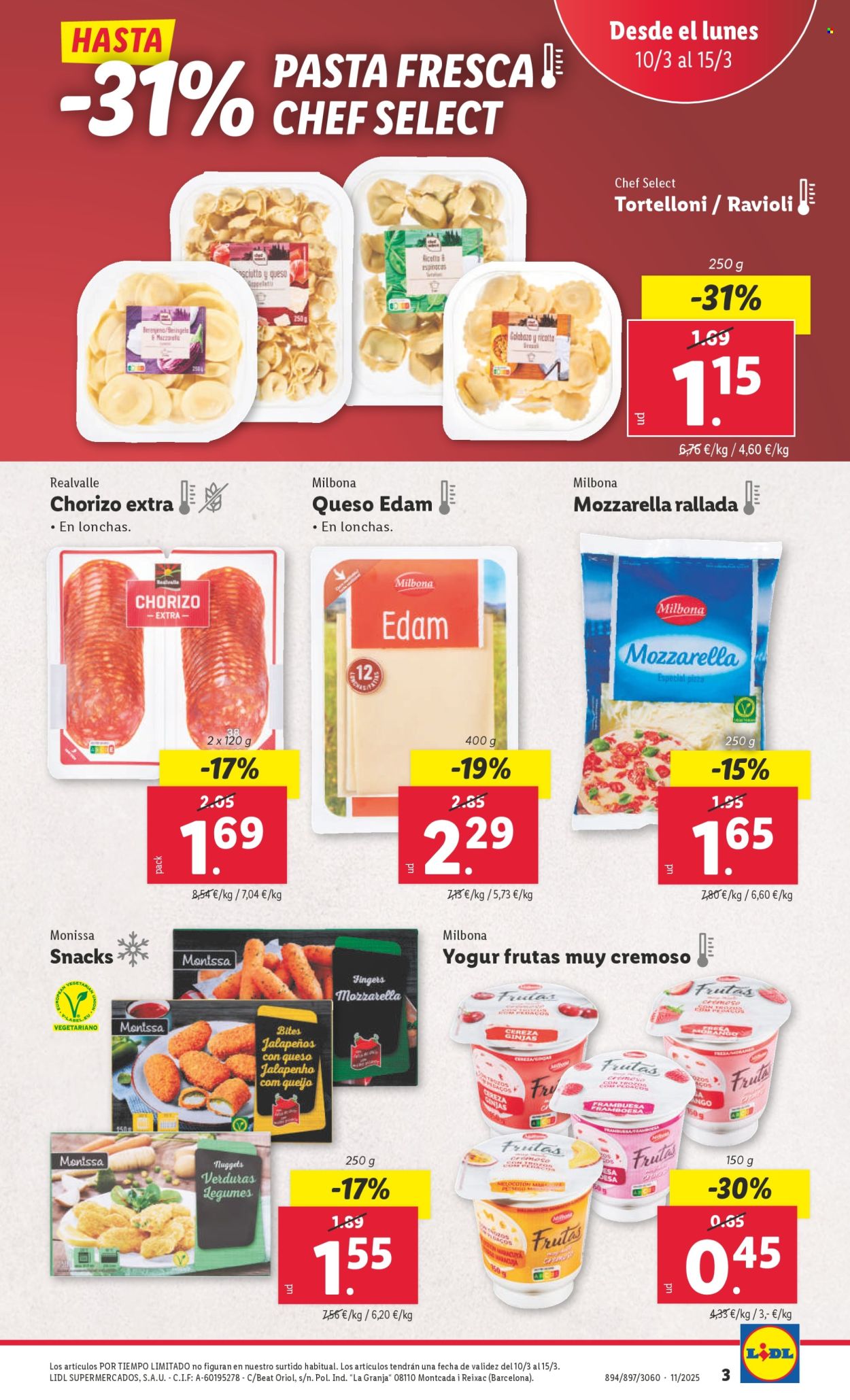 Folleto Lidl - 10/03/25 - 15/03/25. Página 1