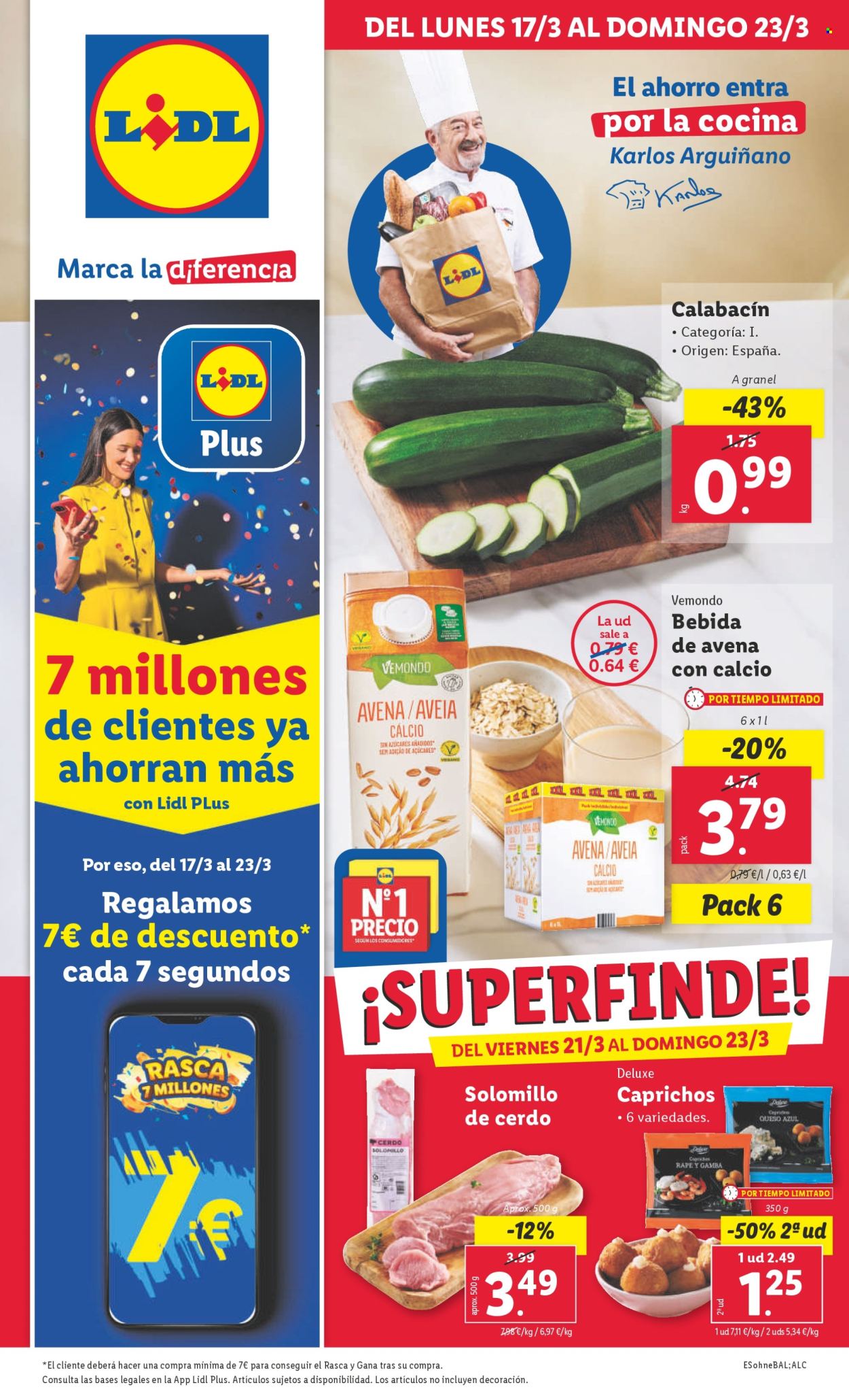 Folleto Lidl - 17/03/25 - 23/03/25. Página 1