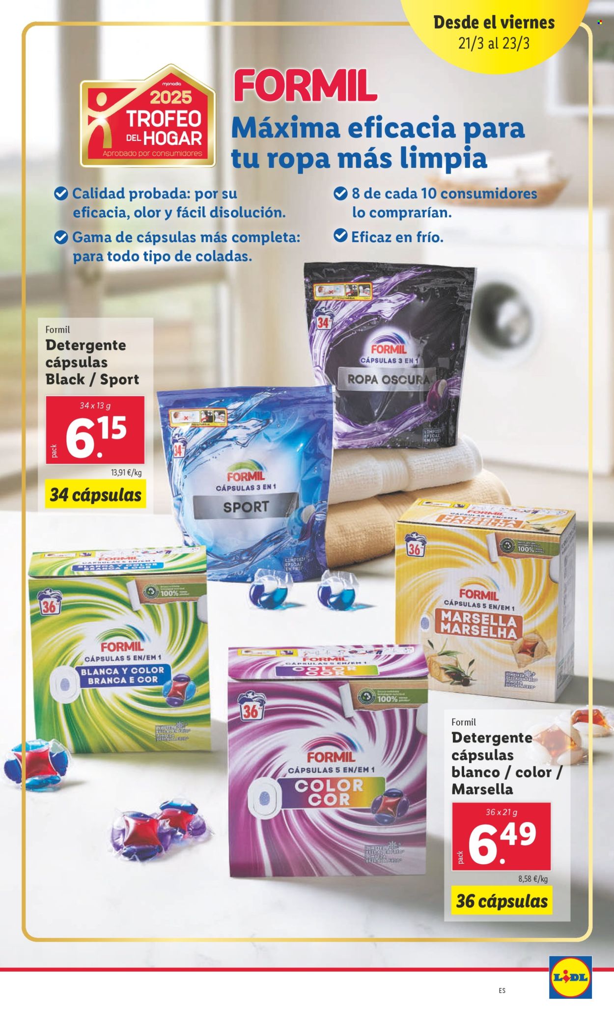 Folleto Lidl - 17/03/25 - 23/03/25. Página 1