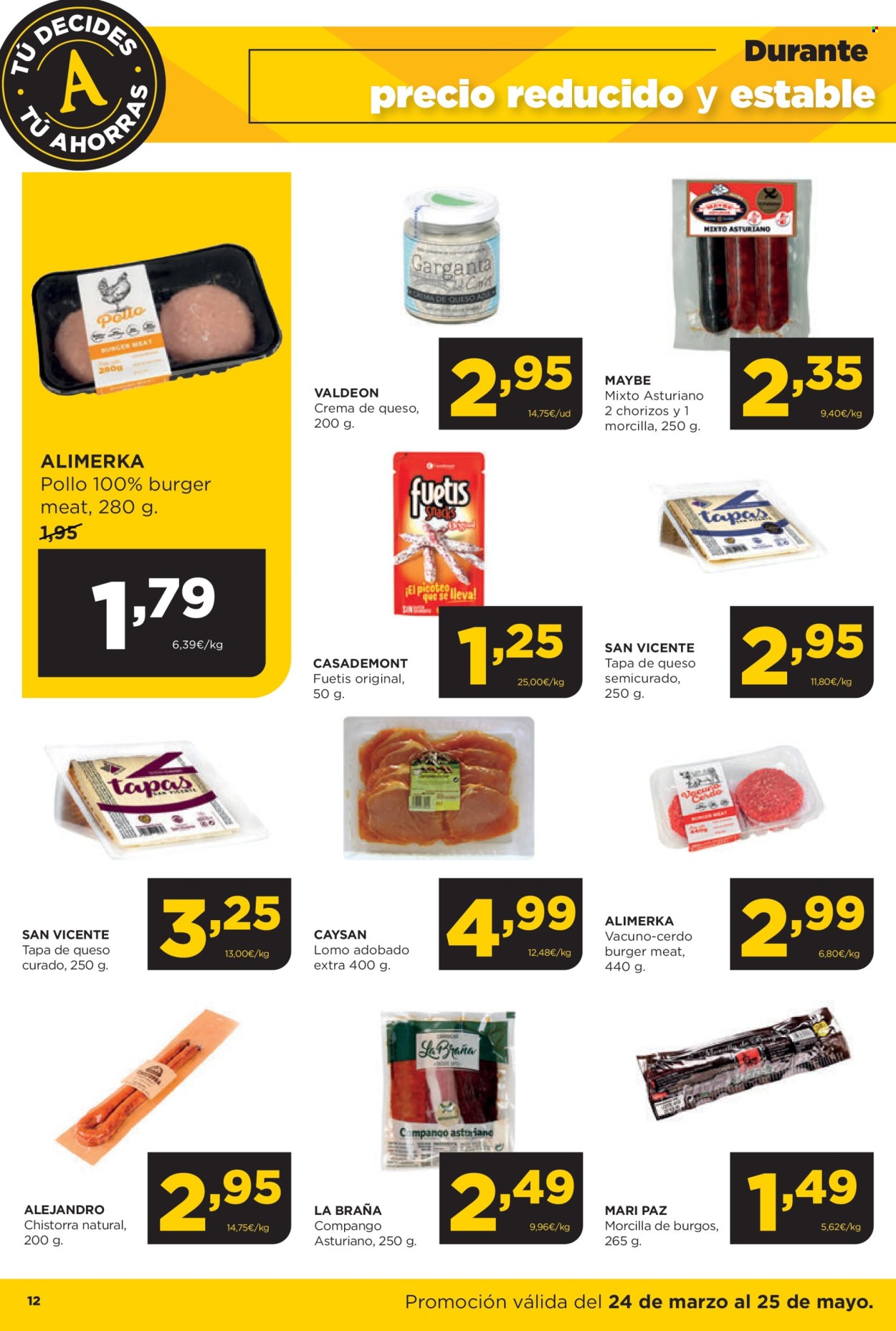 Folleto Alimerka - 24/03/25 - 25/05/25. Página 1
