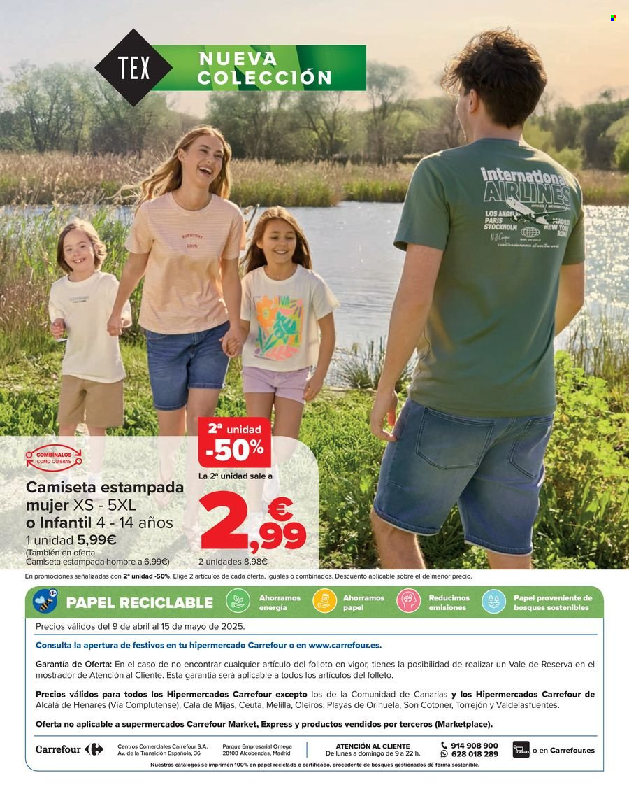 Folleto Carrefour - 09/04/25 - 15/05/25. Página 1