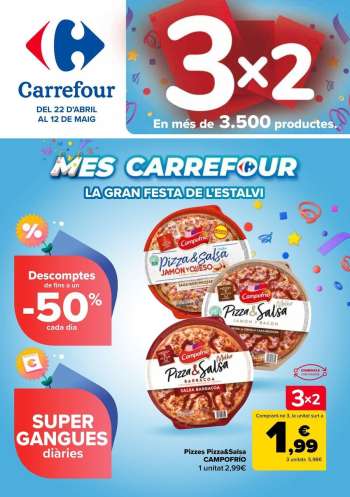 Folleto actual Carrefour - 22/04/25 - 12/05/25.