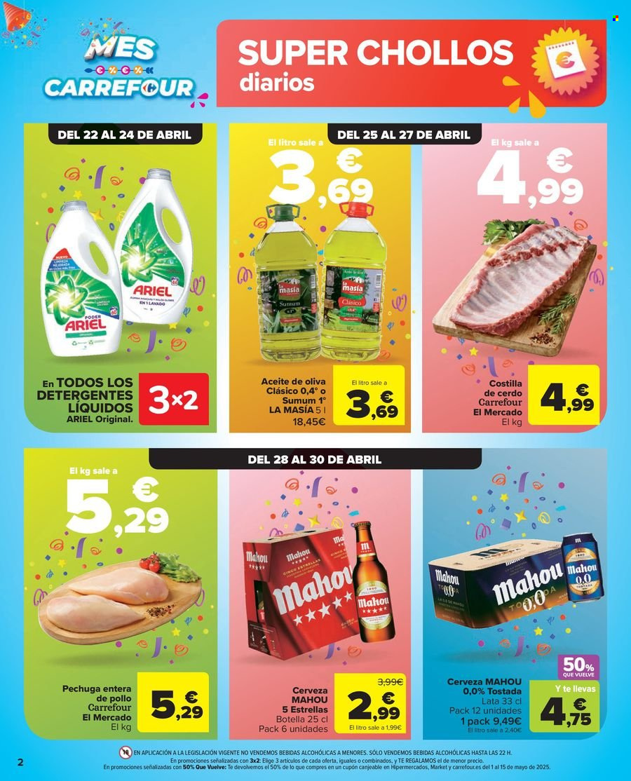 Folleto Carrefour - 22/04/25 - 12/05/25. Página 1