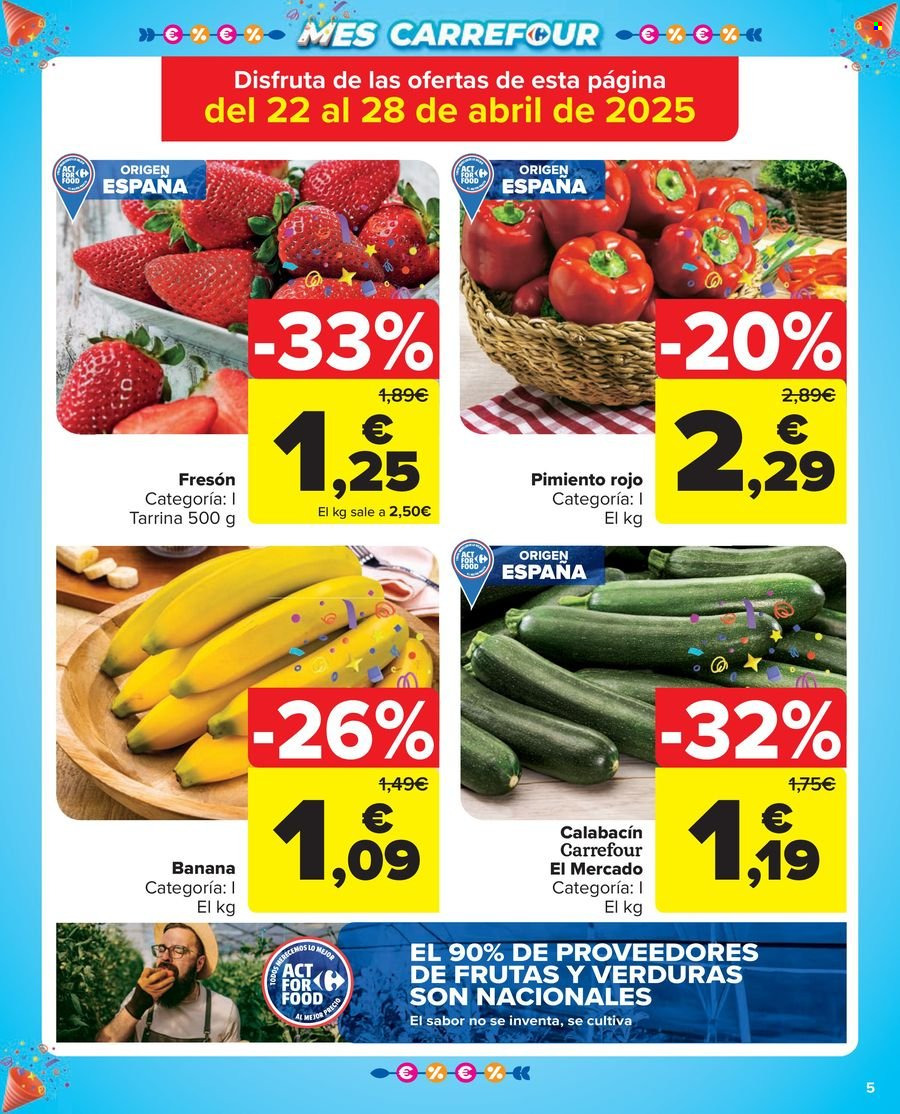 Folleto Carrefour - 22/04/25 - 12/05/25. Página 1