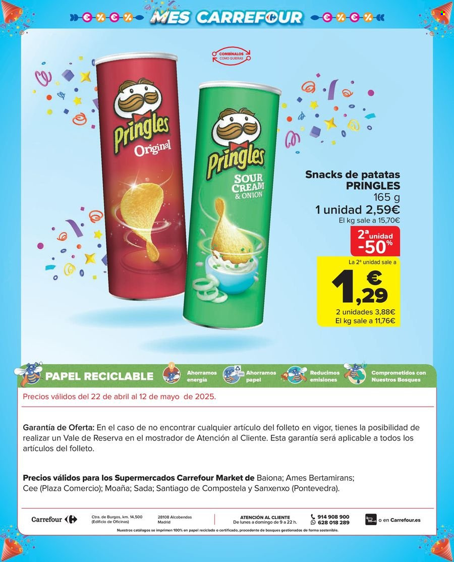 Folleto Carrefour - 22/04/25 - 12/05/25. Página 1