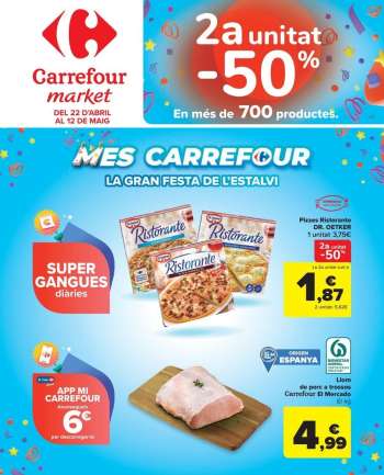 Folleto actual Carrefour - 22/04/25 - 12/05/25.