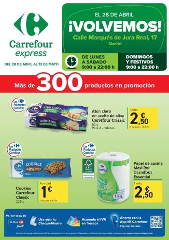 Folleto actual Carrefour - 24/04/25 - 12/05/25.