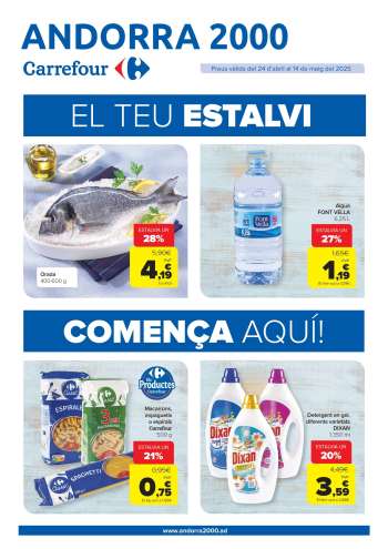 Folleto actual Carrefour - 24/04/25 - 14/05/25.