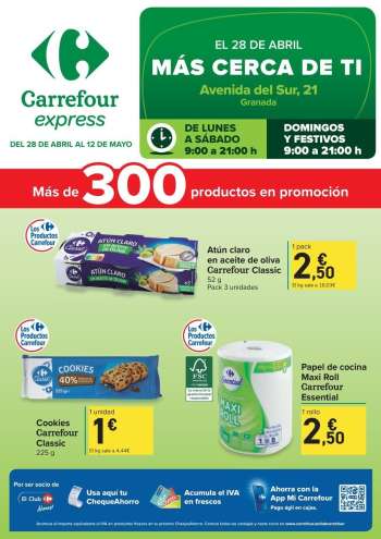 Folleto actual Carrefour - 28/04/25 - 12/05/25.