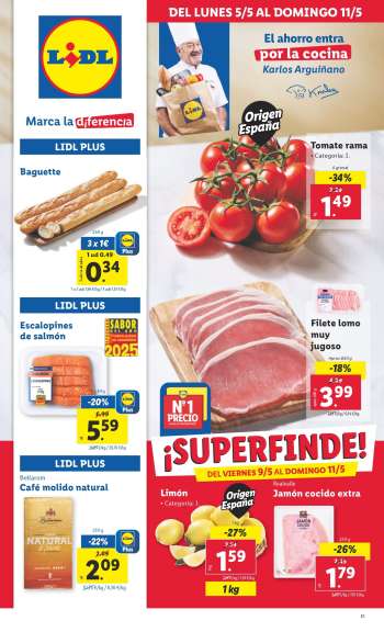 thumbnail - Folleto Lidl - Folleto Alimentáción