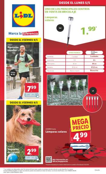 Folleto actual Lidl - 05/05/25 - 11/05/25.