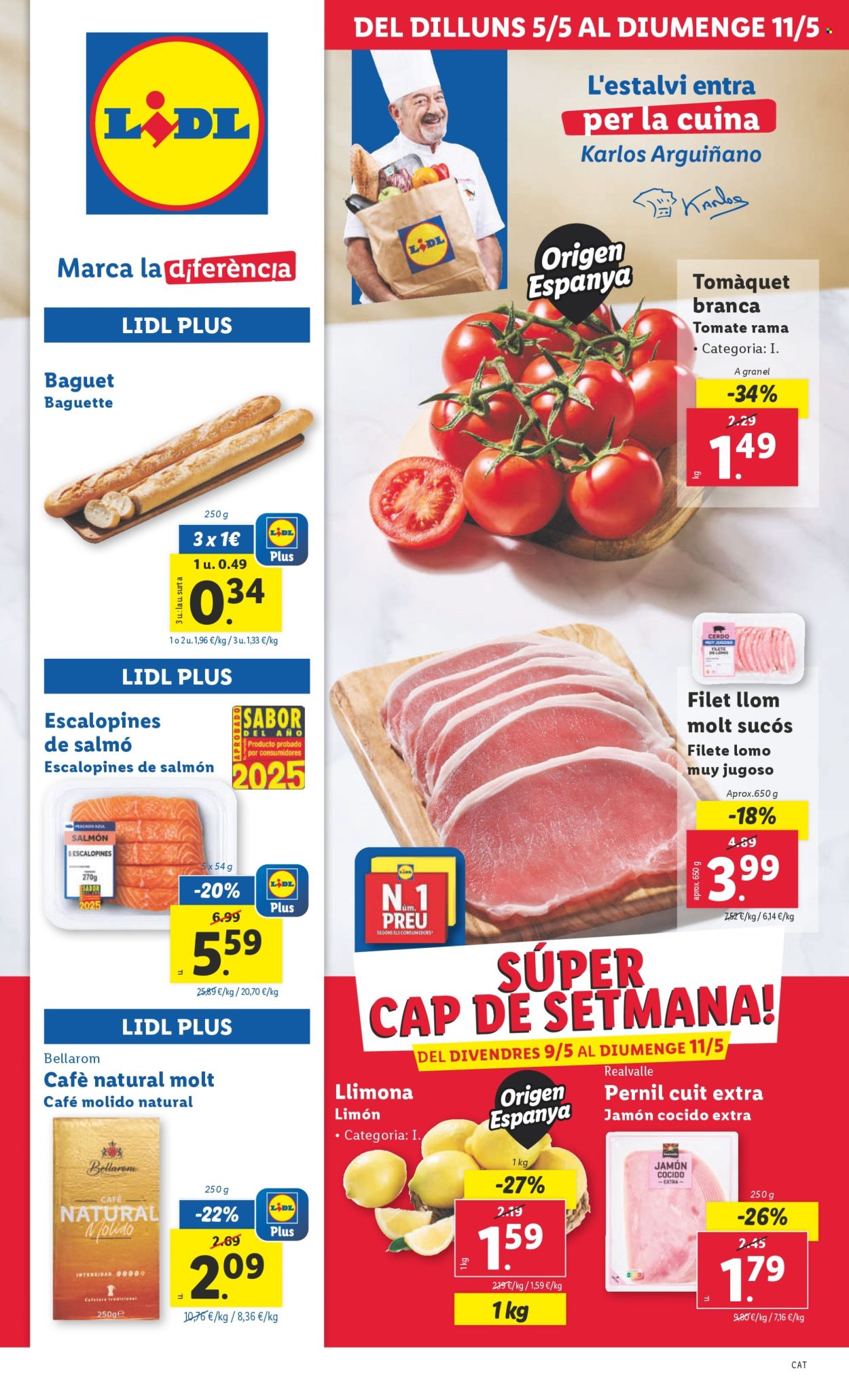 Folleto Lidl - 05/05/25 - 11/05/25. Página 1