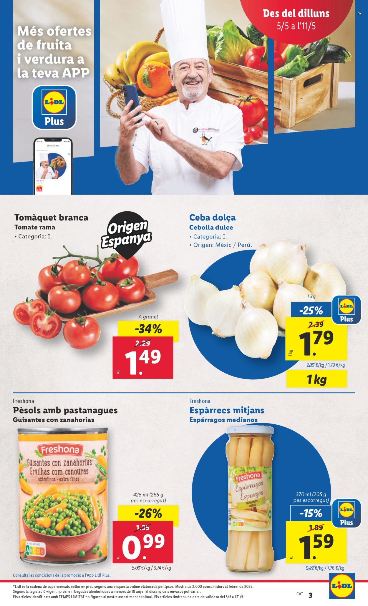 Folleto Lidl - 05/05/25 - 11/05/25. Página 1
