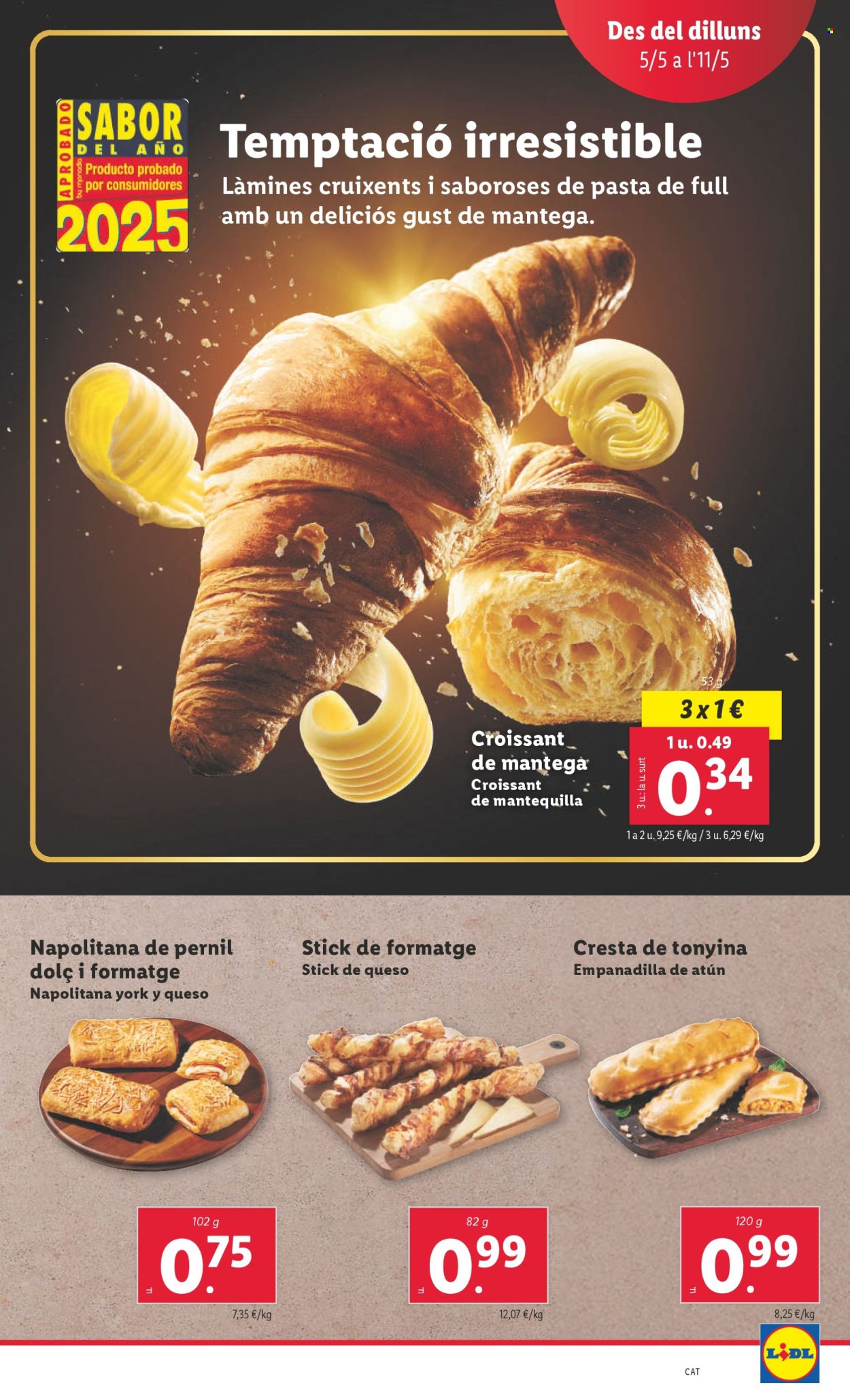 Folleto Lidl - 05/05/25 - 11/05/25. Página 1