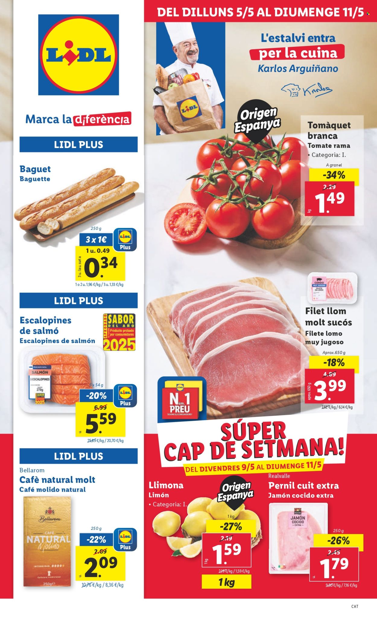 Folleto Lidl - 05/05/25 - 11/05/25. Página 1