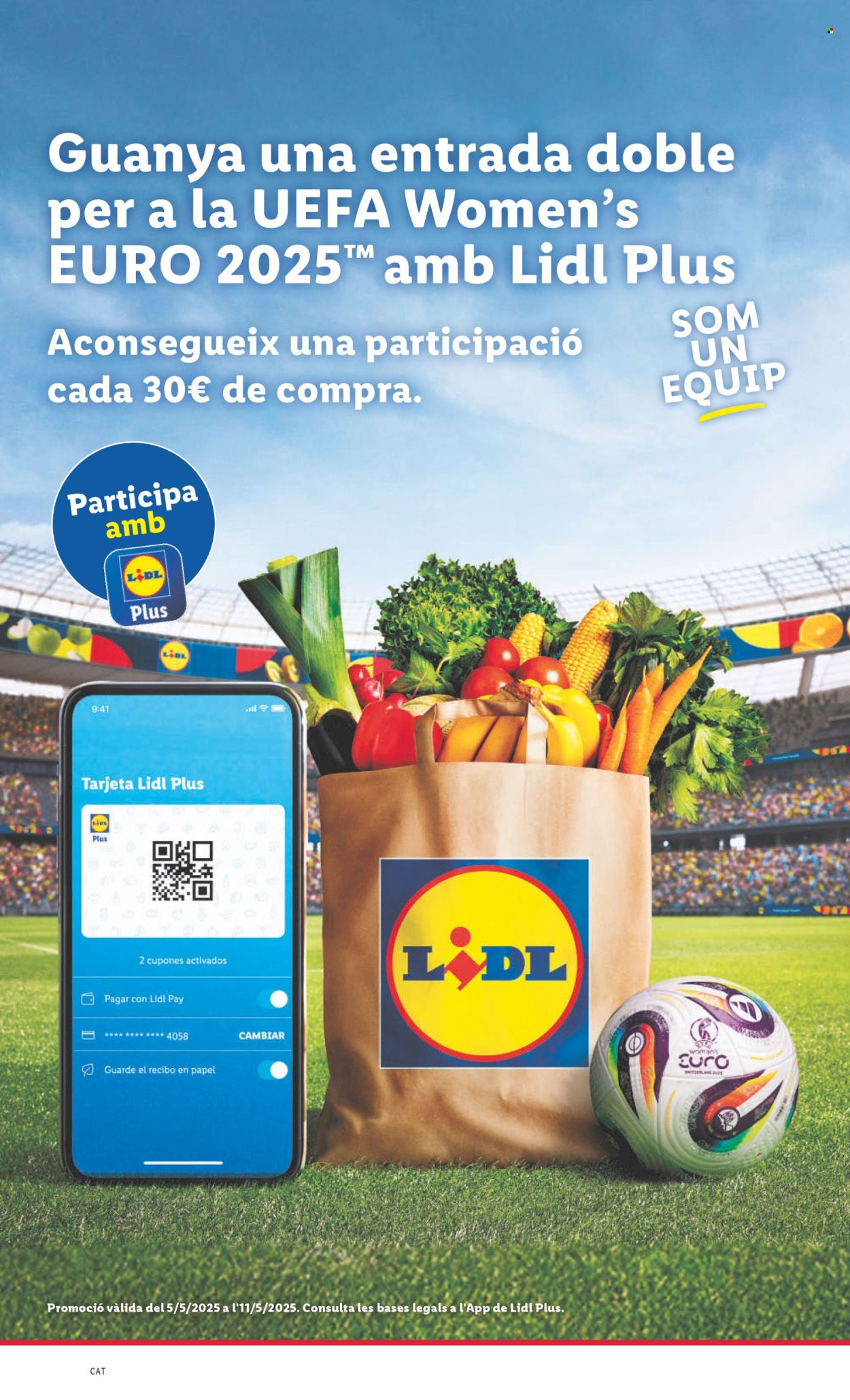Folleto Lidl - 05/05/25 - 11/05/25. Página 1