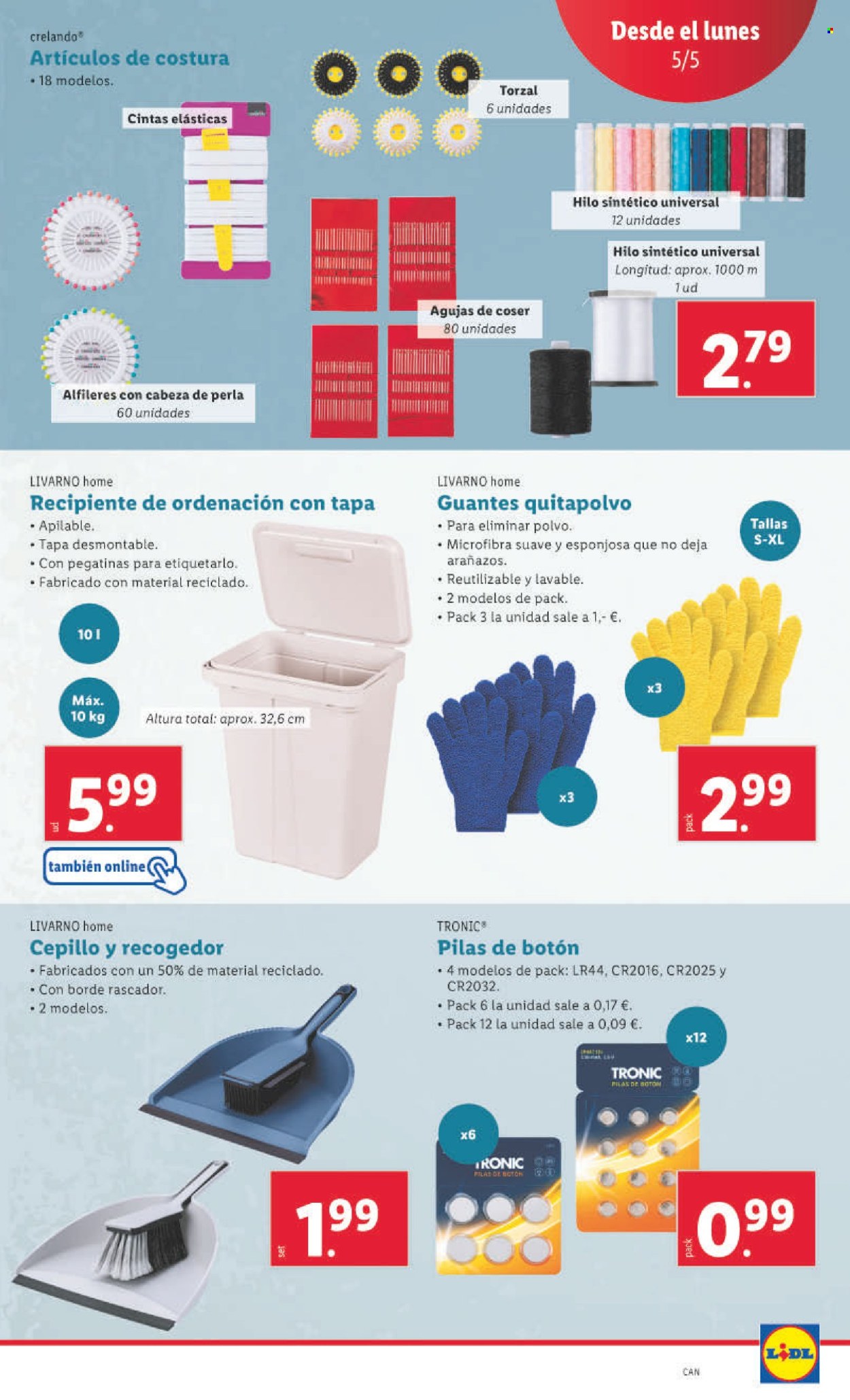 Folleto Lidl - 05/05/25 - 11/05/25. Página 1