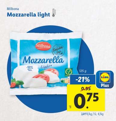 Mozzarella light